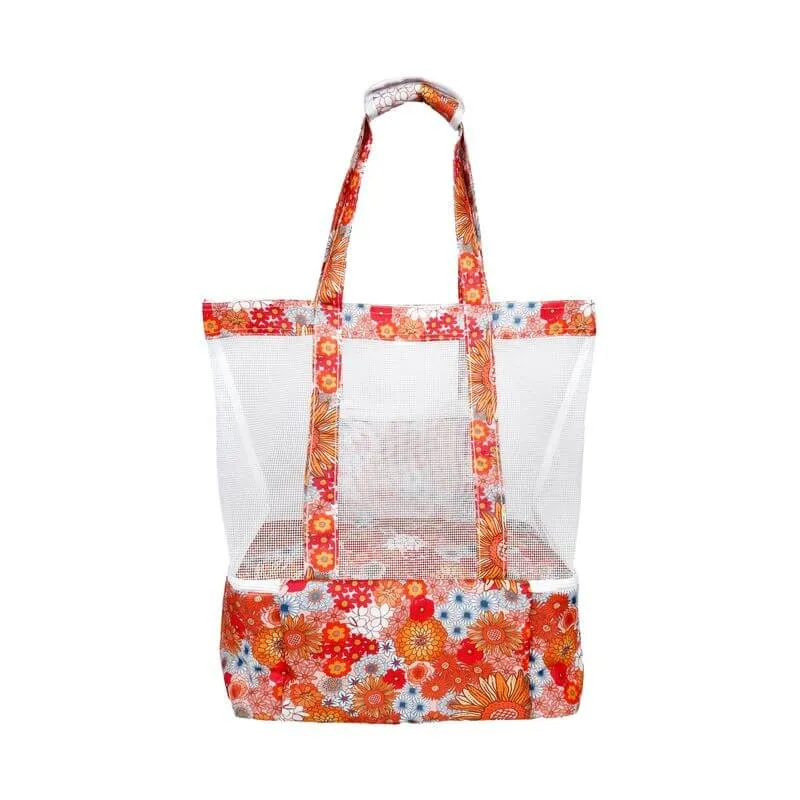 2-in-1 Insulated Beach Cooler and Carry Bag Retro Springs