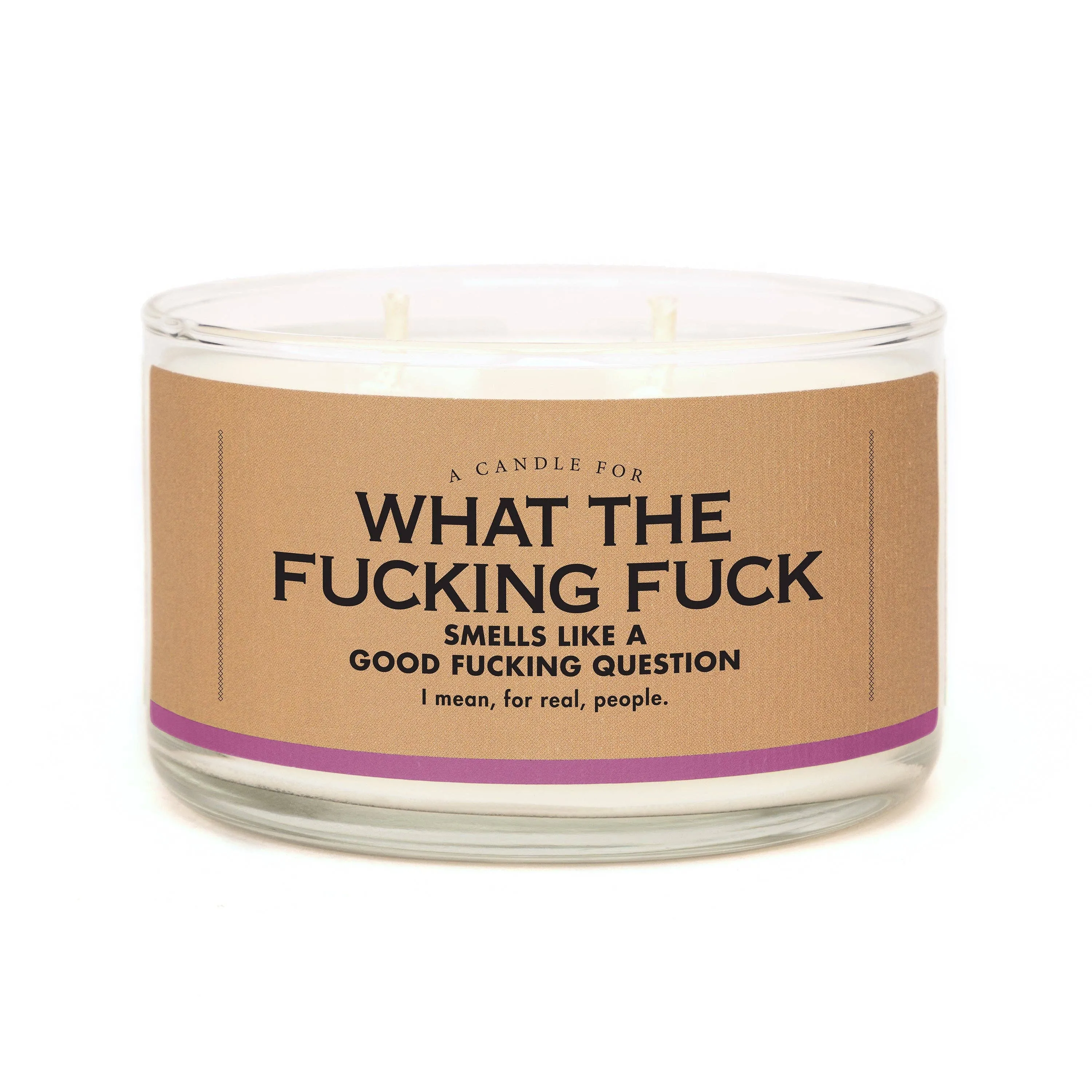 A Candle for What the Fucking Fuck | Funny Candle