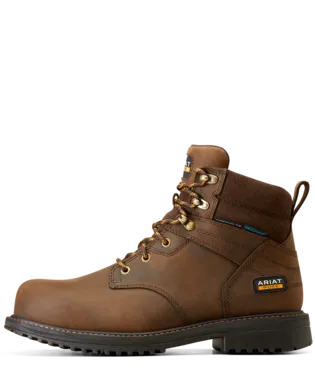 Ariat Boots,RigTEK 6" CSA Waterproof Composite Toe Work Boot, 10045418 OILY DISTRESSED BROWN