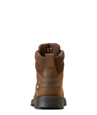 Ariat Boots,RigTEK 6" CSA Waterproof Composite Toe Work Boot, 10045418 OILY DISTRESSED BROWN