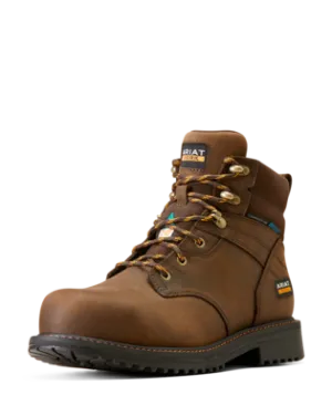 Ariat Boots,RigTEK 6" CSA Waterproof Composite Toe Work Boot, 10045418 OILY DISTRESSED BROWN