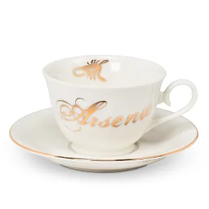 Arsenic Cup & Saucer with Scorpion