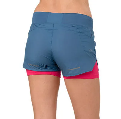 Asics Cool 2-in-1 3.5inch Women's Azure/Pixel Pink Shorts 154533-400