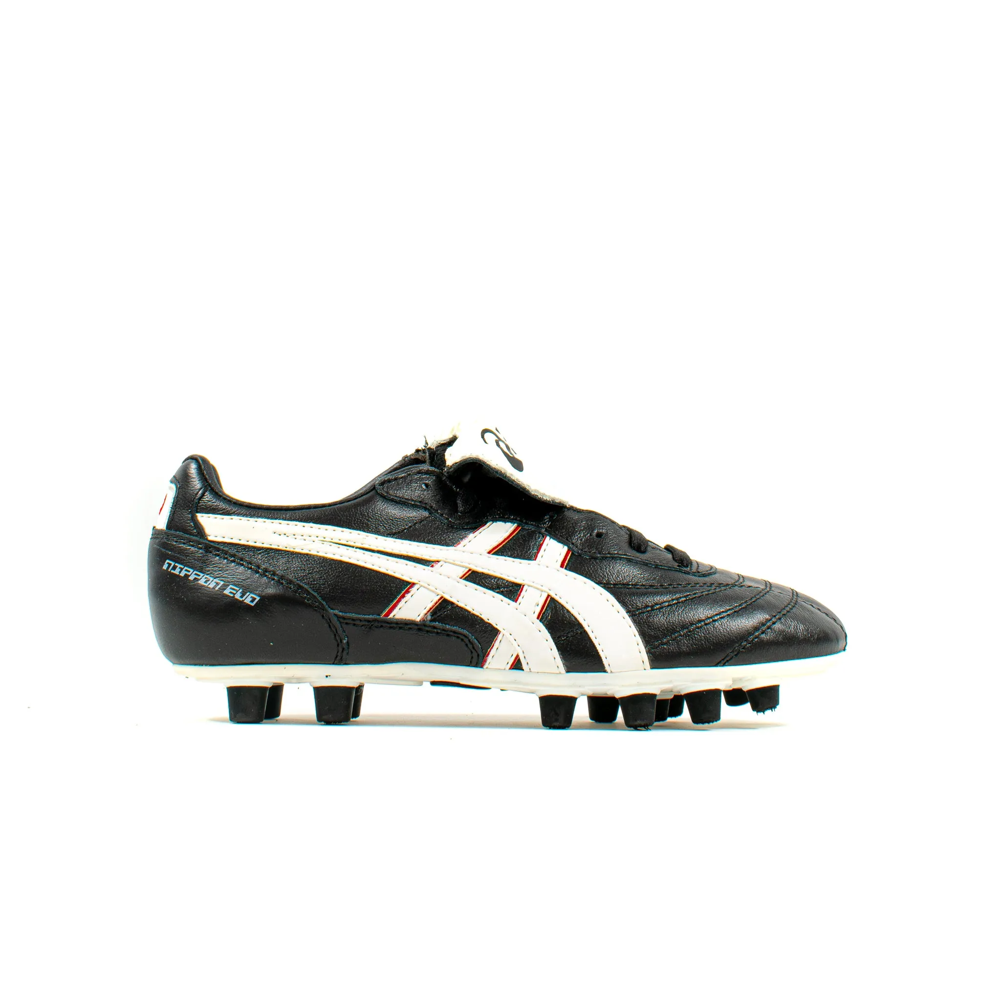 Asics Nippon Evo NR Black White FG