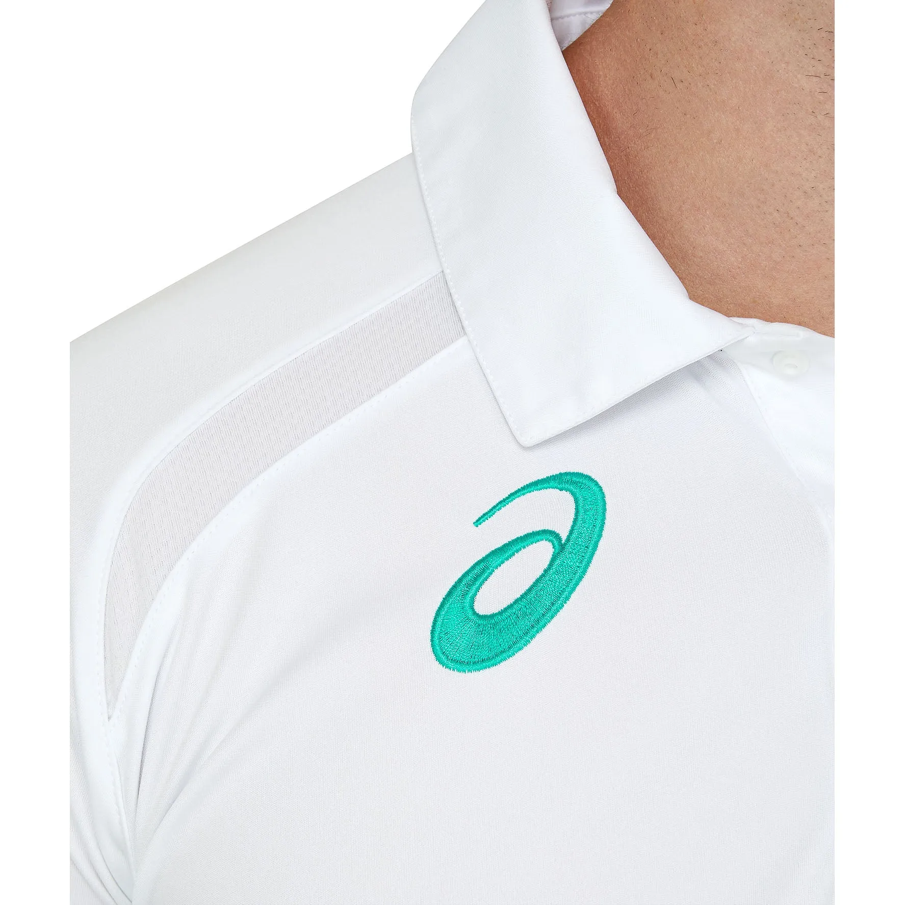 Asics Playing Short Sleeve Junior Cricket Shirt