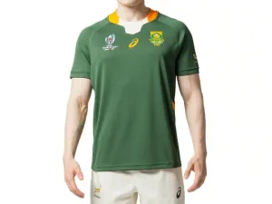 Asics South Africa Springboks Mens RWC 2019 Home Rugby Shirt