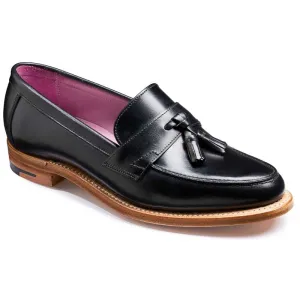 BARKER Imogen Shoes - Ladies Loafers - Black Calf