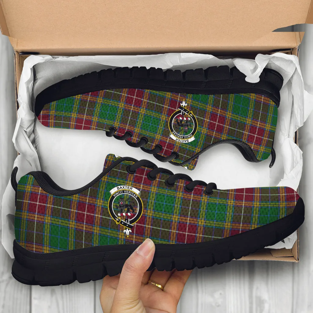 Baxter Tartan Sneakers with Family Crest