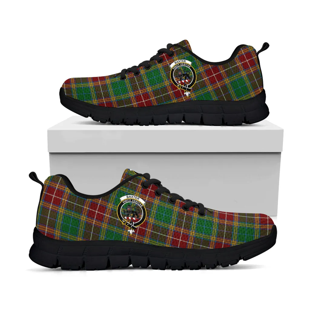 Baxter Tartan Sneakers with Family Crest