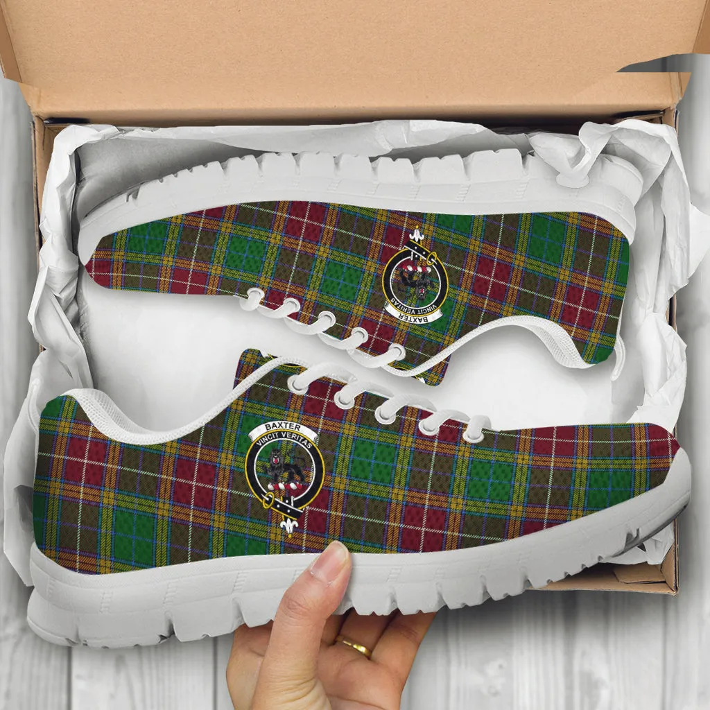 Baxter Tartan Sneakers with Family Crest