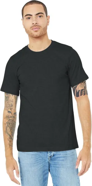 Bella   Canvas Adults Unisex Heather CVC T-Shirt