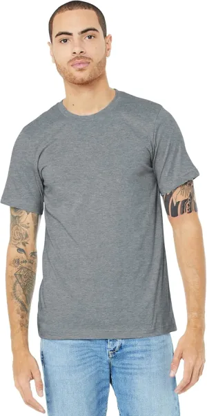Bella   Canvas Adults Unisex Heather CVC T-Shirt