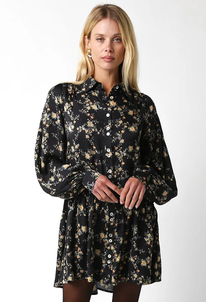 Black Marigold Dress