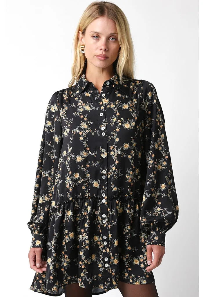 Black Marigold Dress