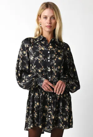 Black Marigold Dress