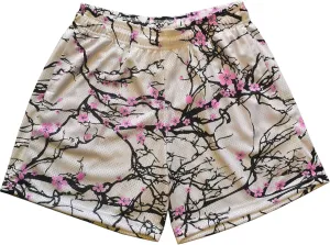 BOOMLEMON Mens Mesh Graphic Print Shorts Fashion Designer Workout Shorts Retro Casual Cool Streetwear Short Pants