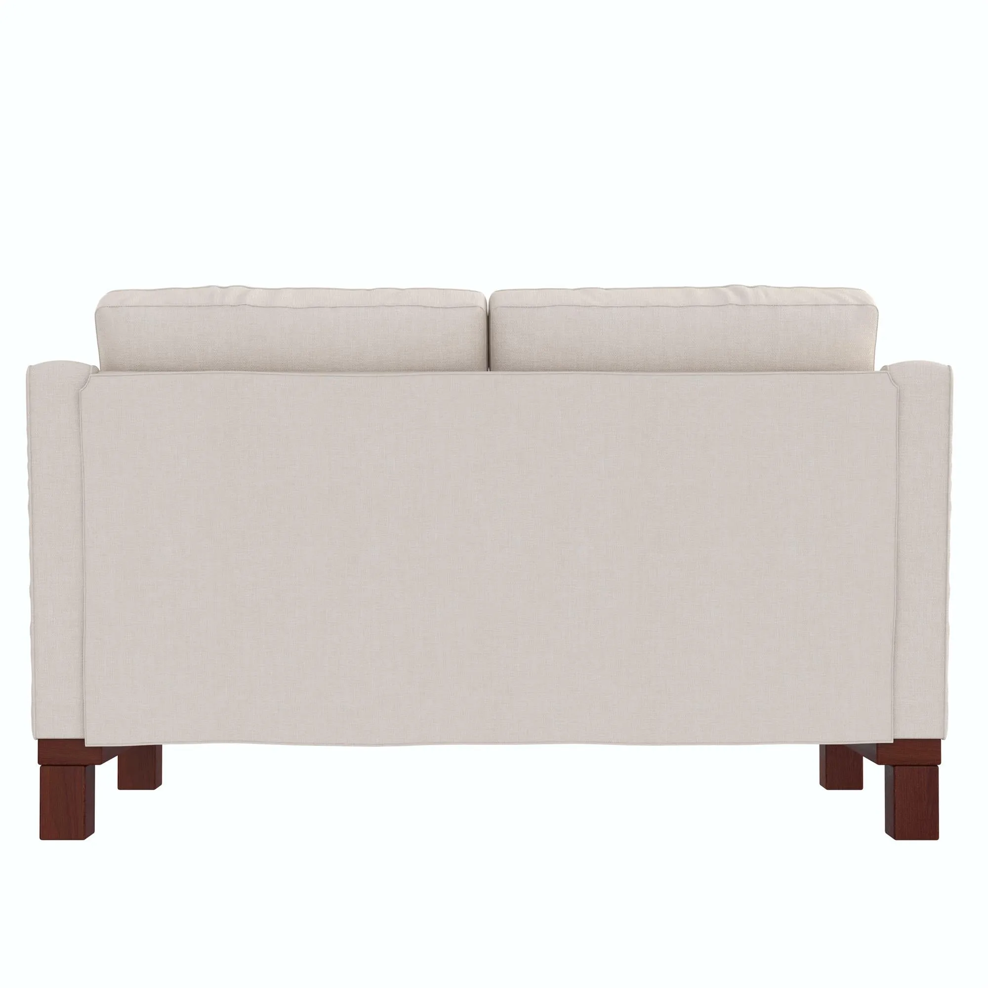 Brooklyn Upholstered Wood Base Loveseat