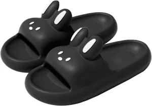 Cartoon Duck Slippers Slides for Women Men Cute Cloud Slides Slipper Unisex Animals Beach Slippers Lightweight Summer Shoes