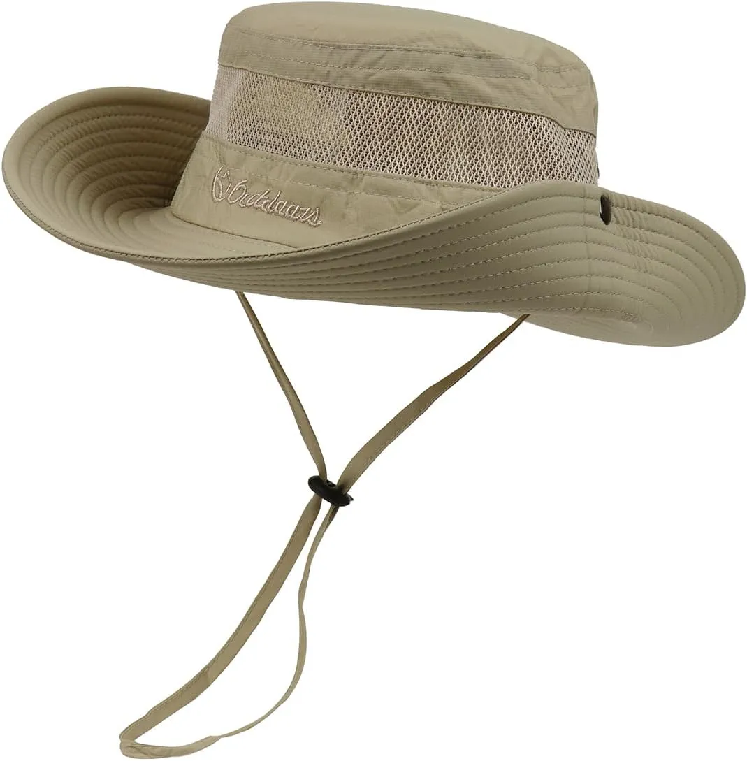 Century Star Sun Hats for Men Wide Brim UPF 50  UV Protection Fishing Safari Beach Hiking Bucket Garden Outdoor Boonie Hat