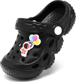 ChayChax Kid's Garden Clogs Cute Slides Sandals Toddlers Beach Pool Shower Shoes with Non-Slip Sole