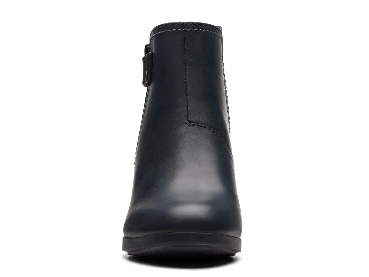 Clarks Bayla Glow Zip Boots, Black