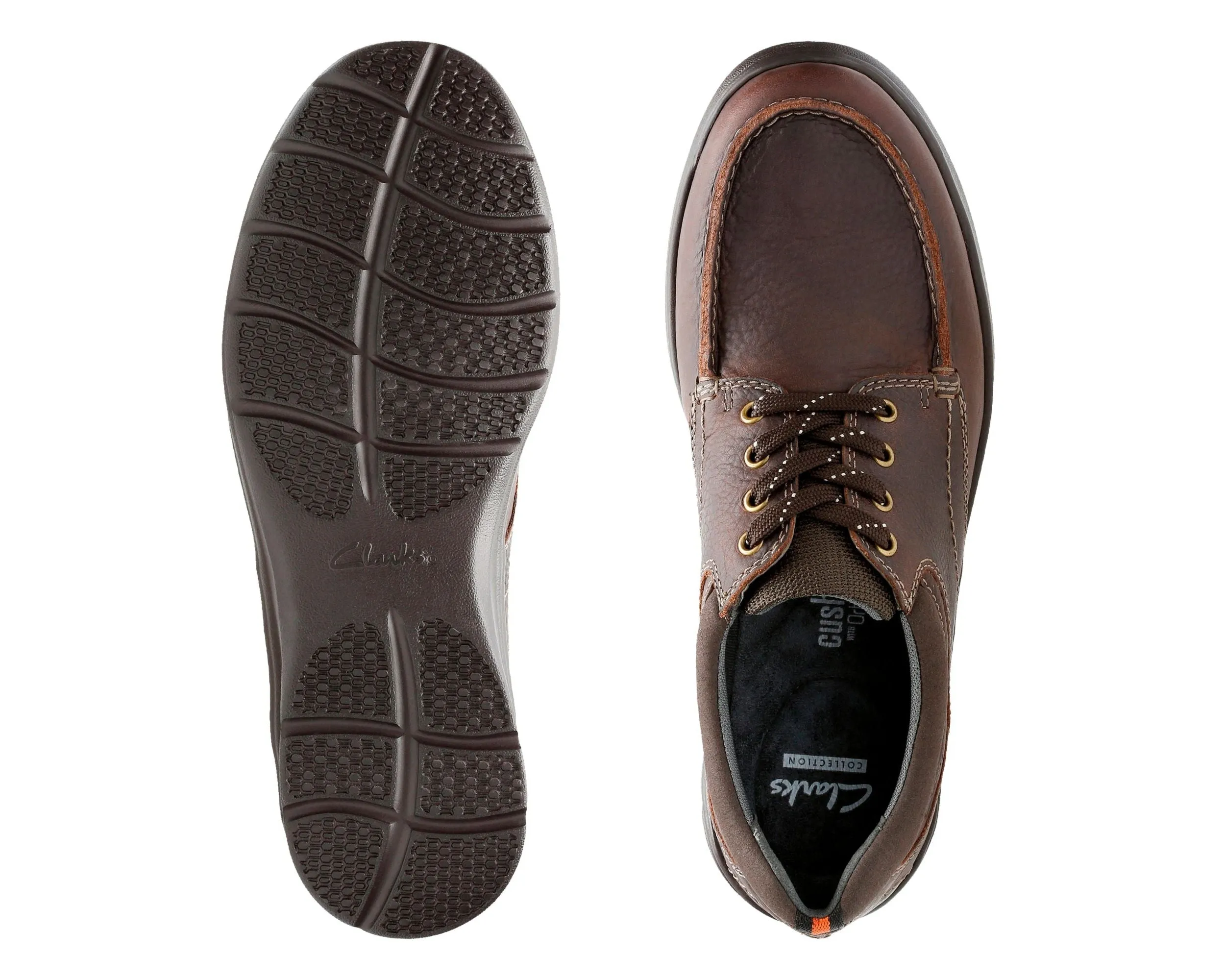 Clarks Cotrell Edge Brown Oily - Standard Width