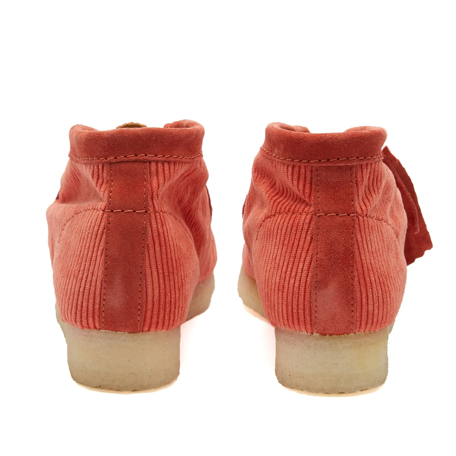 Clarks Originals Mayde Wallabee boots, coral