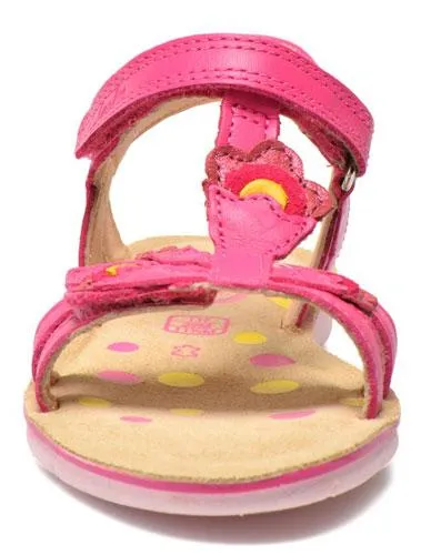 Clarks Pink Mimo Gracie Older Girls Sandals