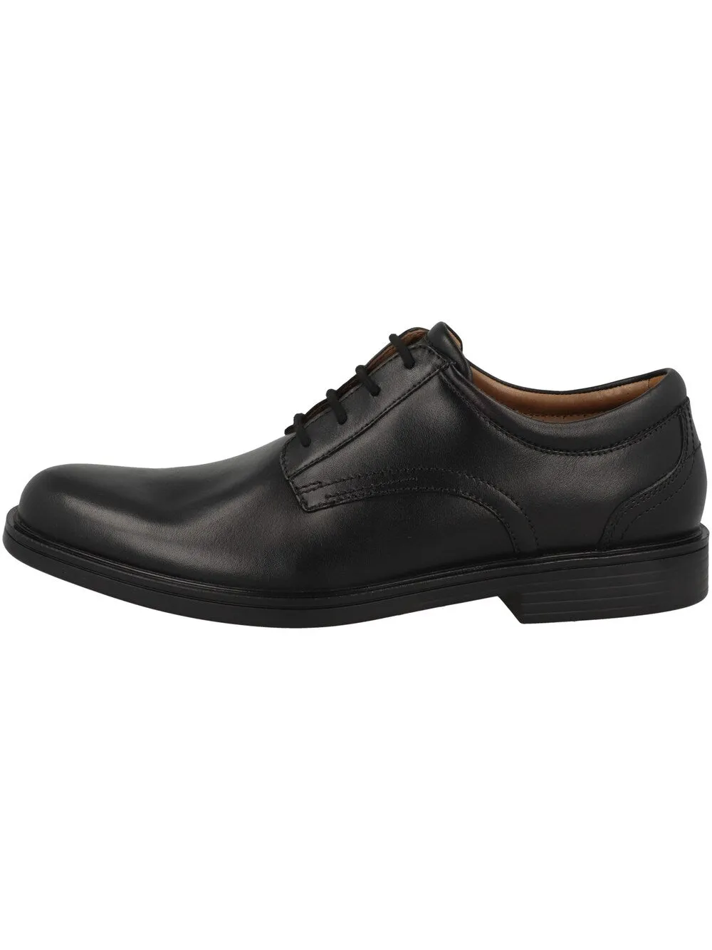 Clarks Un Aldric Lace Shoes, Chestnut