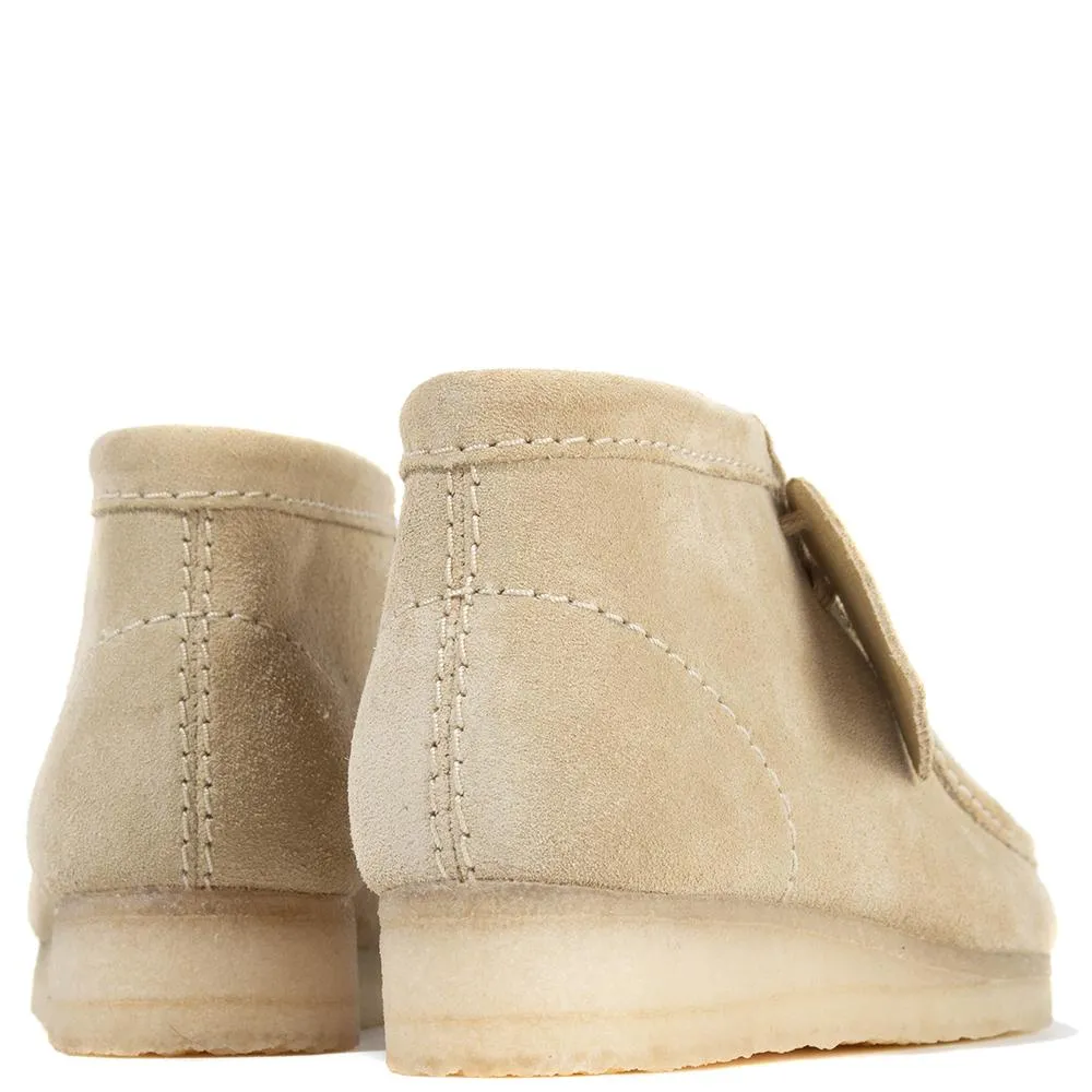 Clarks Women's Originals Wallabee Boot / Maple Suede
