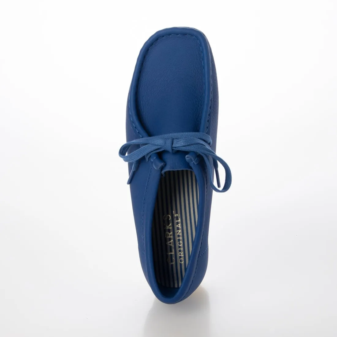 〈Clarks〉Wallabee / Bright Blue Lea (Womens)