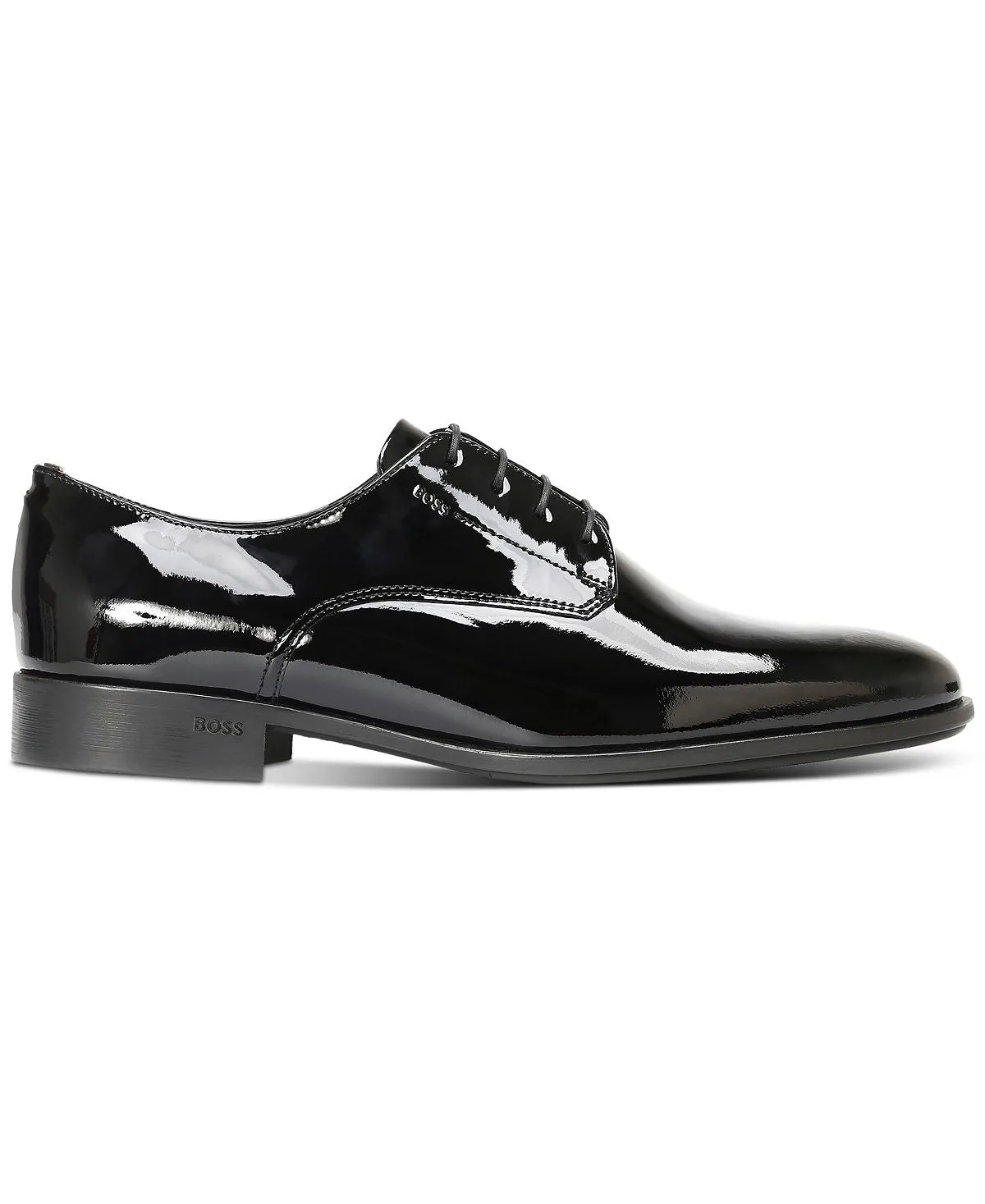 Colby Hugo Boss Men's Patent Leather Print Derby Shoes