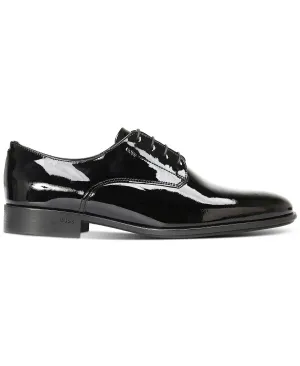 Colby Hugo Boss Men's Patent Leather Print Derby Shoes