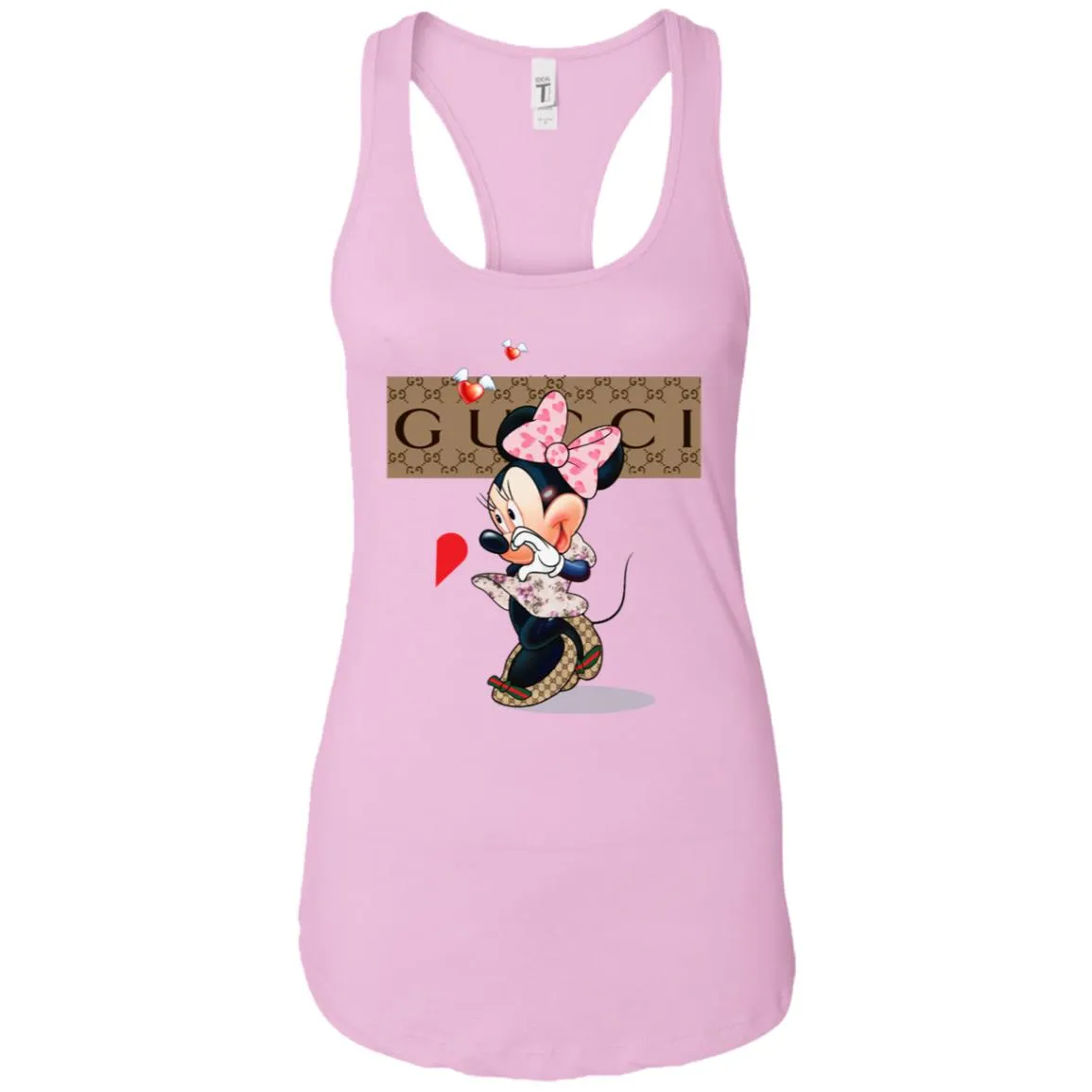 Couple Gucci Minnie Tshirt Valentine's Day Women Tank Top