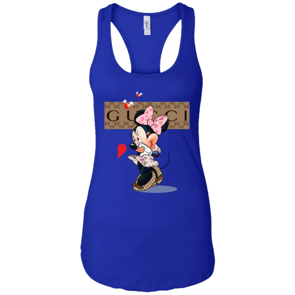 Couple Gucci Minnie Tshirt Valentine's Day Women Tank Top