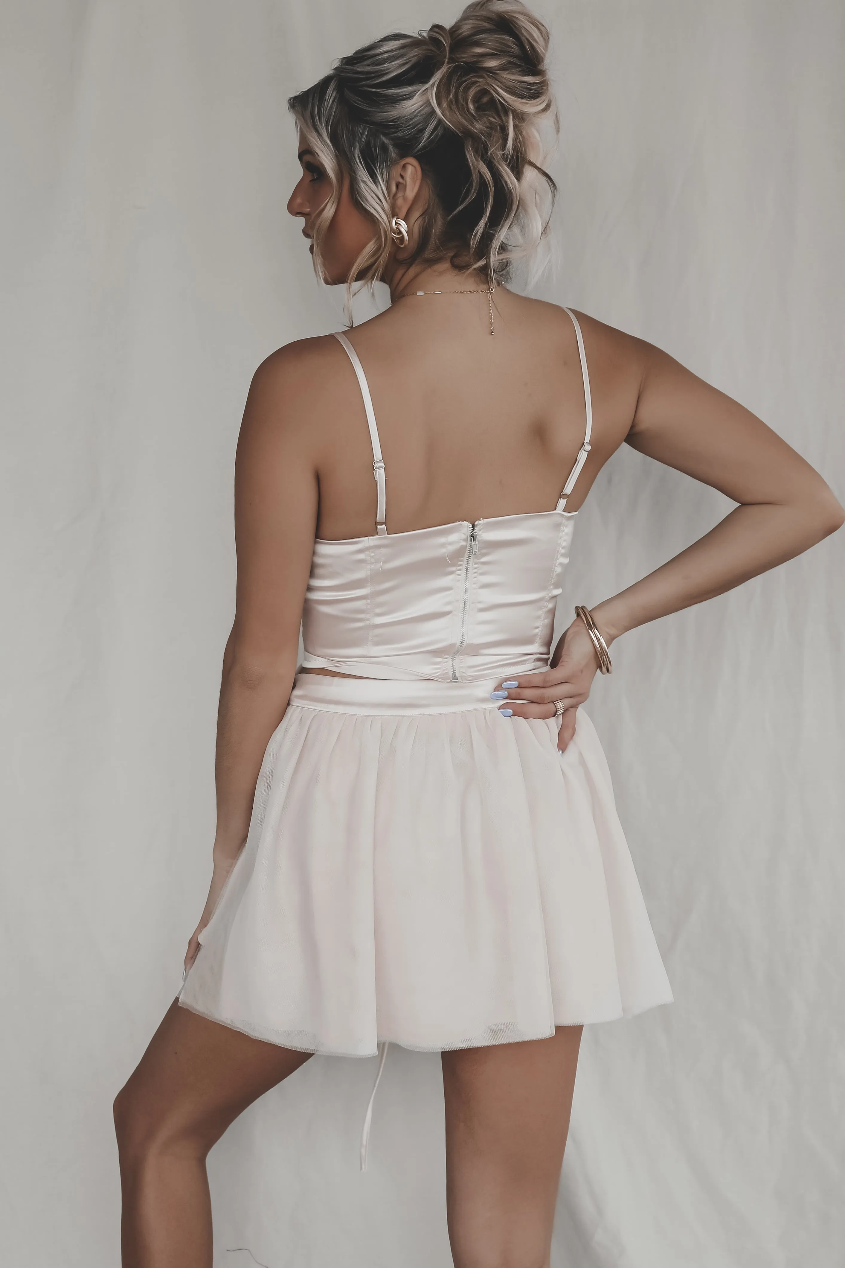 DEAL A Ballet Slay Blush Tulle Set