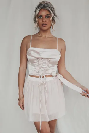 DEAL A Ballet Slay Blush Tulle Set