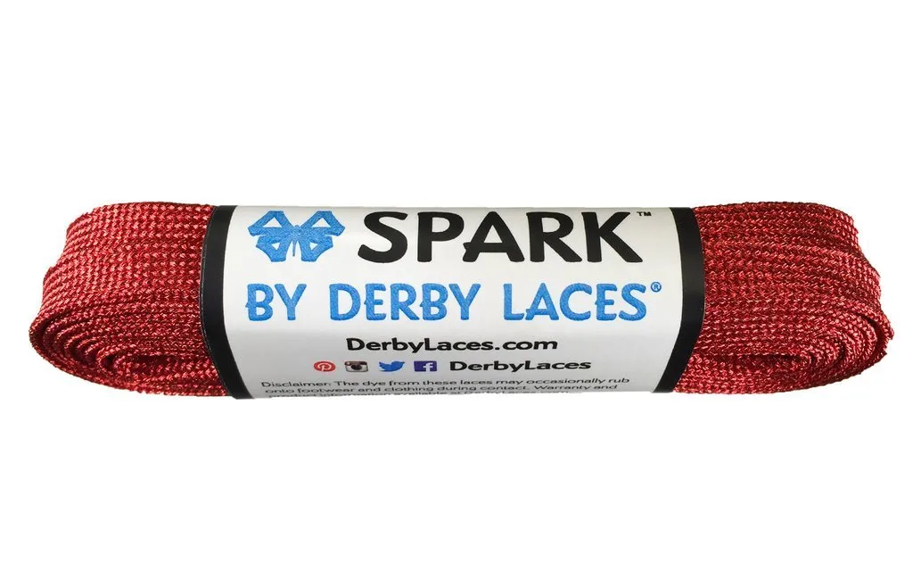 Derby Laces - Spark Roller Skate Laces - 72 Inch