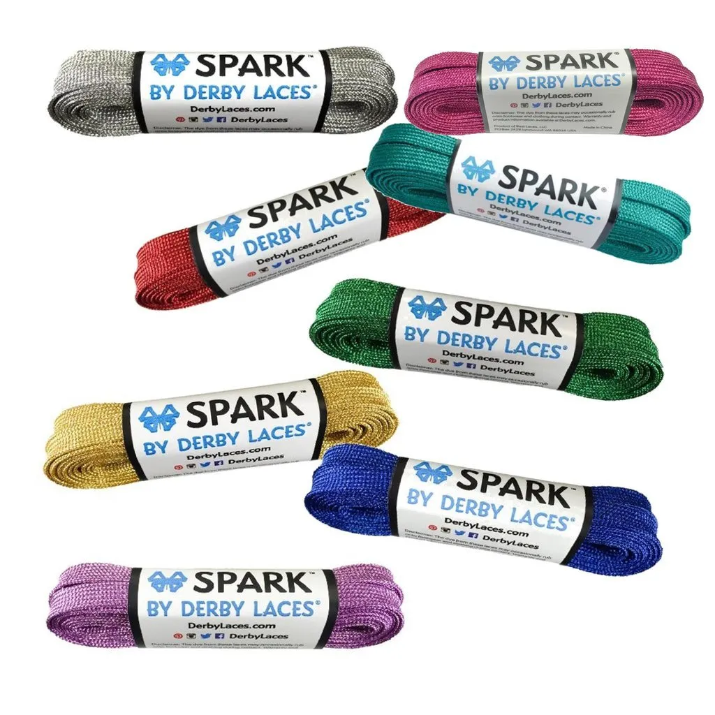 Derby Laces - Spark Roller Skate Laces - 72 Inch