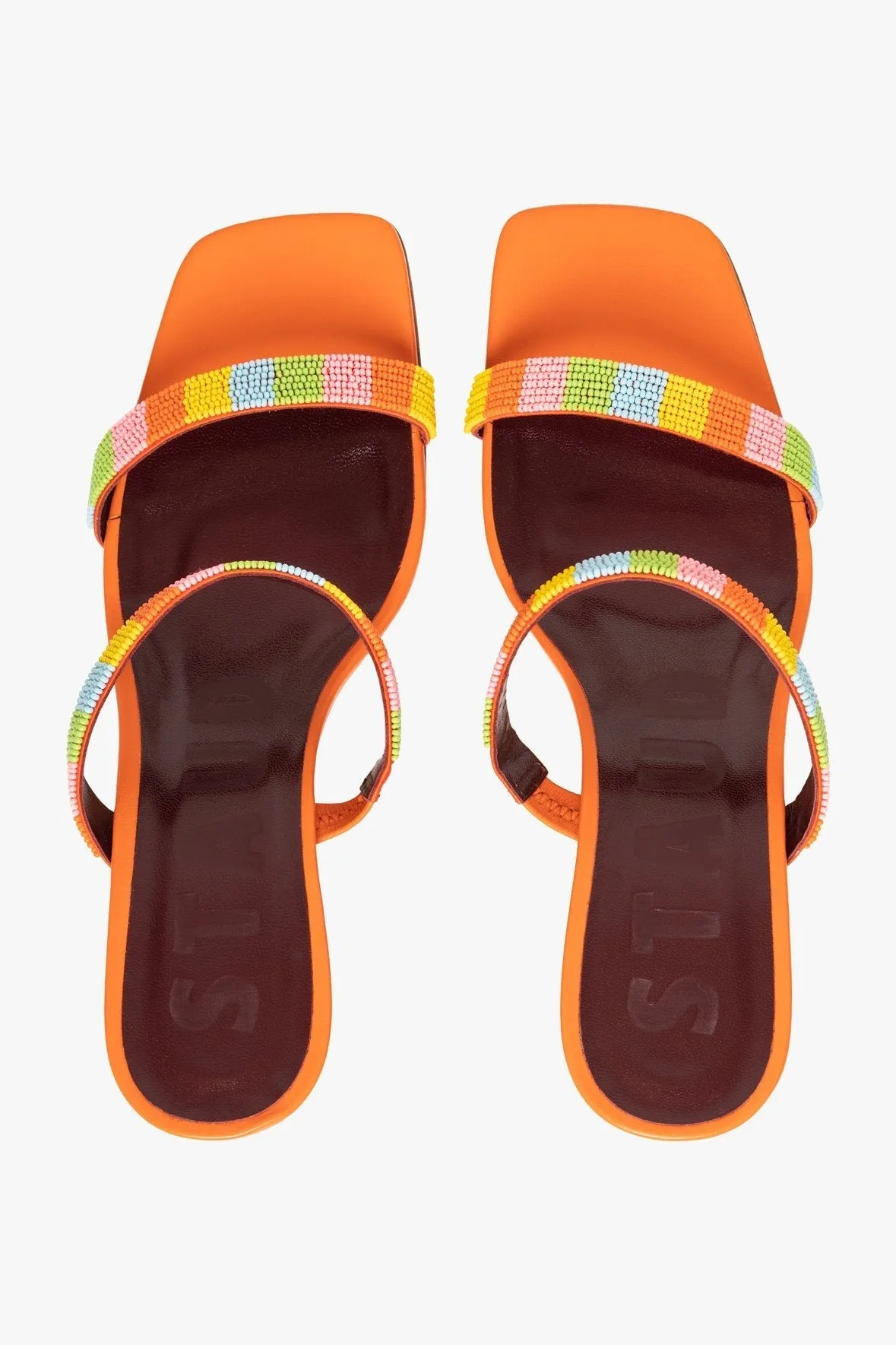 FRANKIE BEADED SANDAL | MULTI MOSAIC