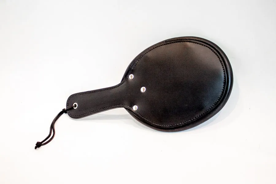 Good Girl Bad Girl Cushioned Leather Paddle