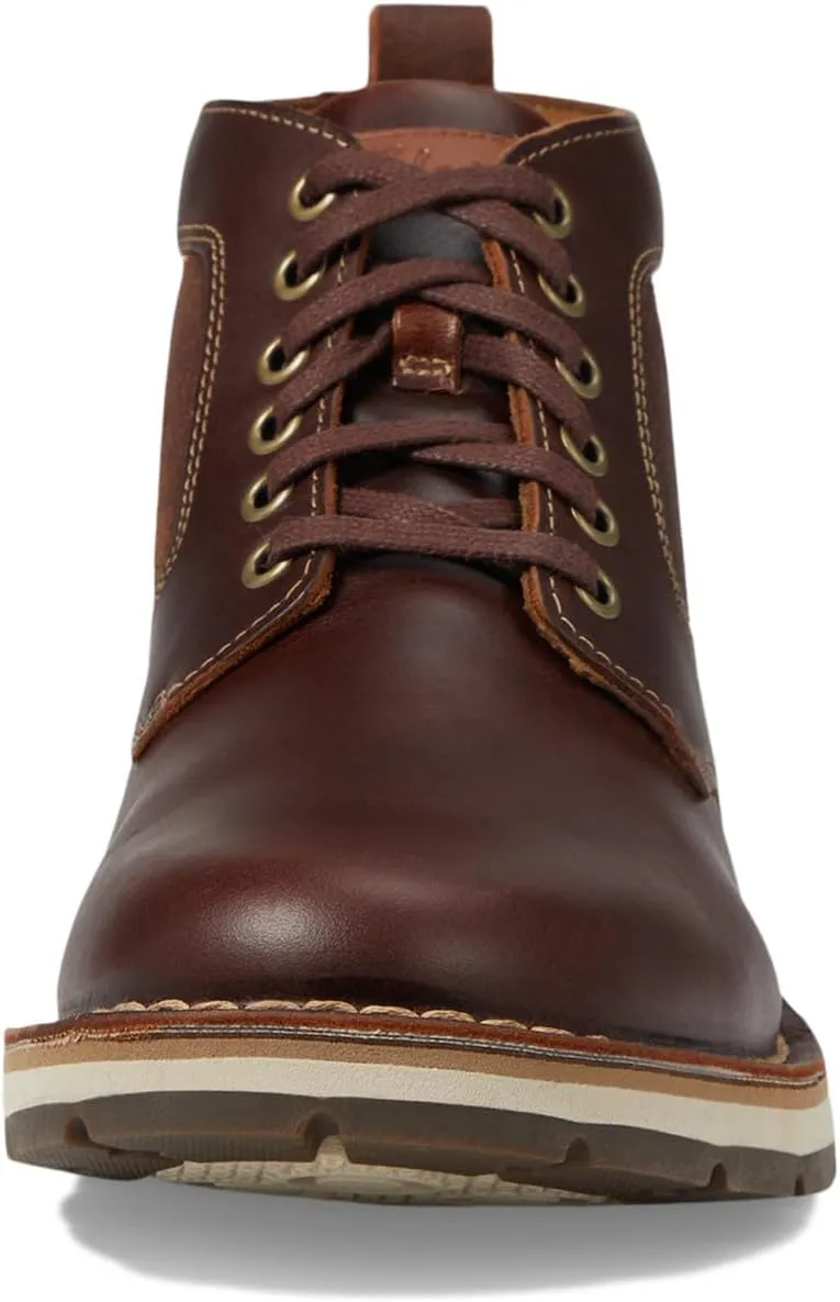 Gravelle Top Clarks ankle boots, brown leather