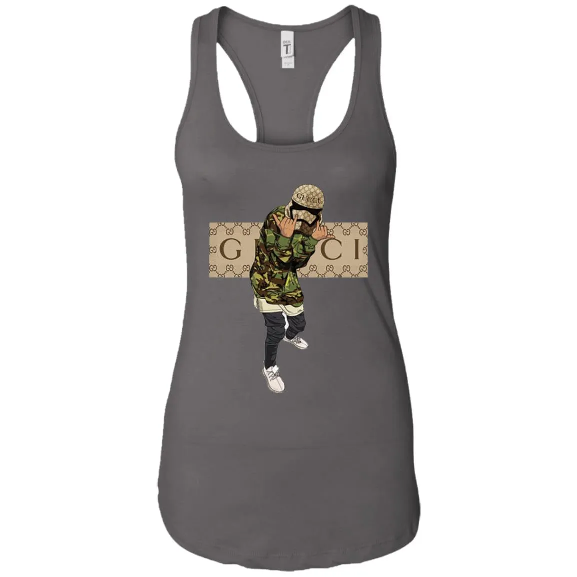 Gucci Gang Hiphop T-shirt Women Tank Top