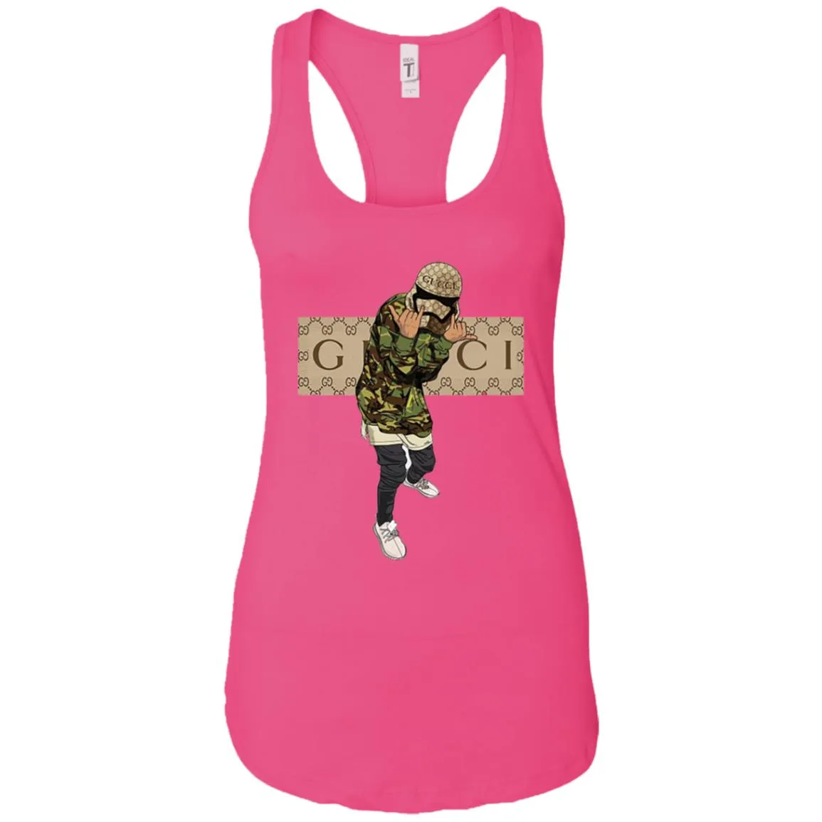 Gucci Gang Hiphop T-shirt Women Tank Top