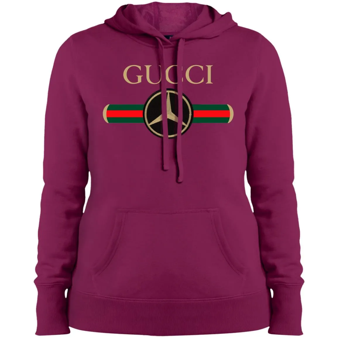 Gucci Mercedes T-shirt Women Hooded Sweatshirt