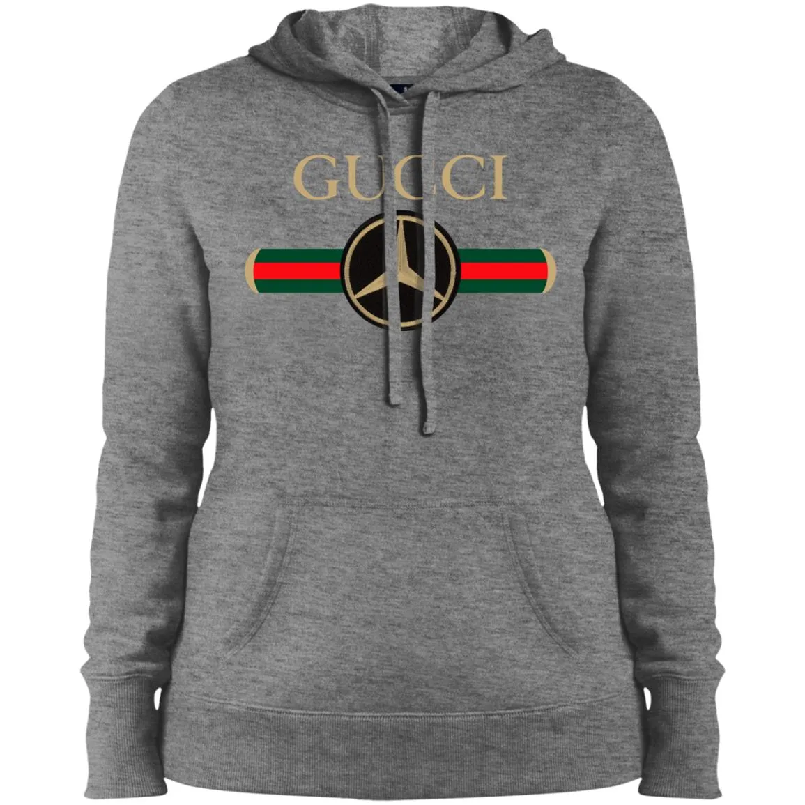 Gucci Mercedes T-shirt Women Hooded Sweatshirt