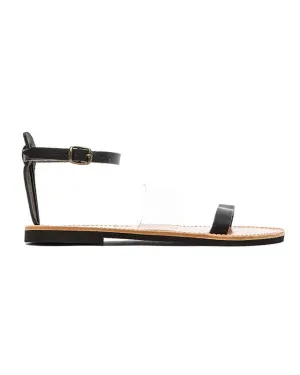 Isapera Sandals | Yialos in Black - FINAL SALE