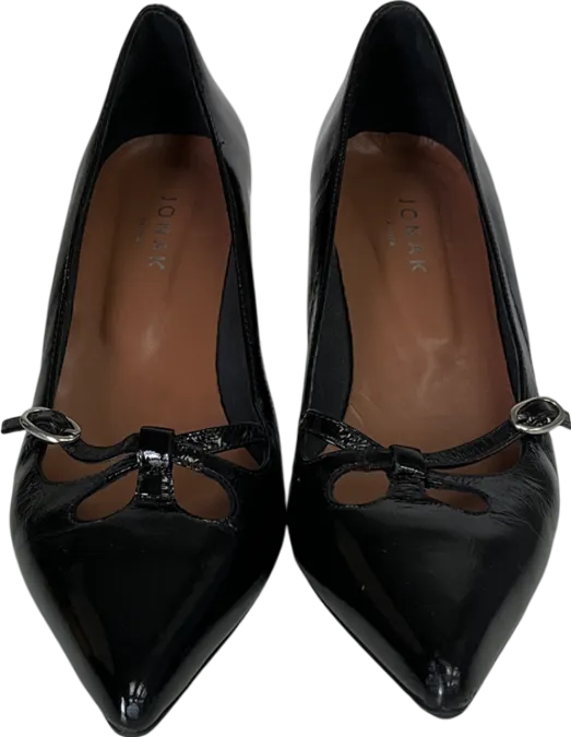 jonak Black Cross-strap Pumps UK 6 EU 39 👠