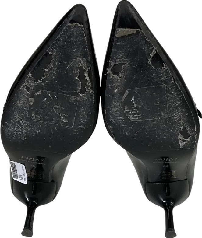 jonak Black Cross-strap Pumps UK 6 EU 39 👠