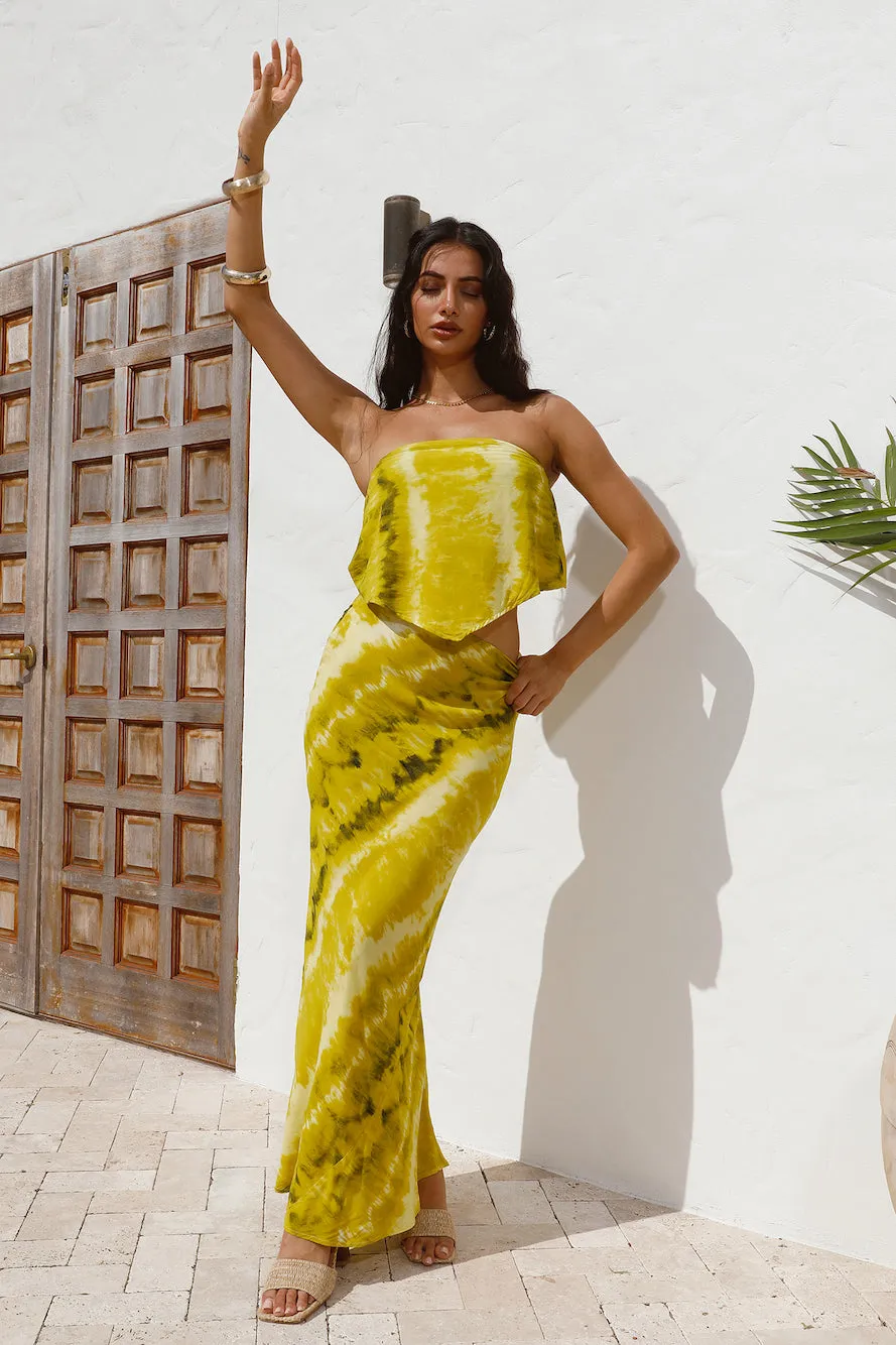 LE SALTY Ava Strapless Cami Golden